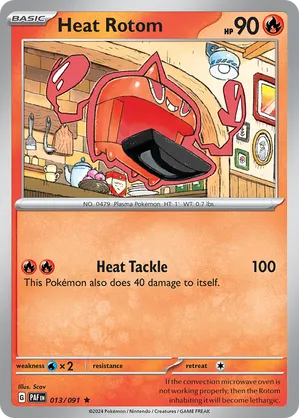 013/091 Heat Rotom - Paldean Fates by Poké Zen DXB on MYNTED