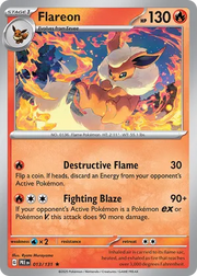 013/131 Flareon - Prismatic Evolutions by Poké Zen DXB on MYNTED