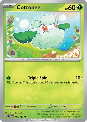 014/162 Cottonee - Temporal Forces by Poké Zen DXB on MYNTED