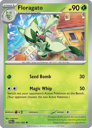 014/193 Floragato - Paldea Evolved by Poké Zen DXB on MYNTED