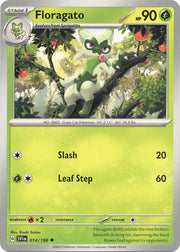 014/198 Floragato Normal · Scarlet & Violet (SVI) by PokeMarsi on MYNTED