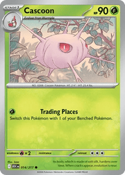 014/217 Cascoon - Love Ball Pattern Reverse Holo - Ascended Heroes by Poké Zen DXB on MYNTED
