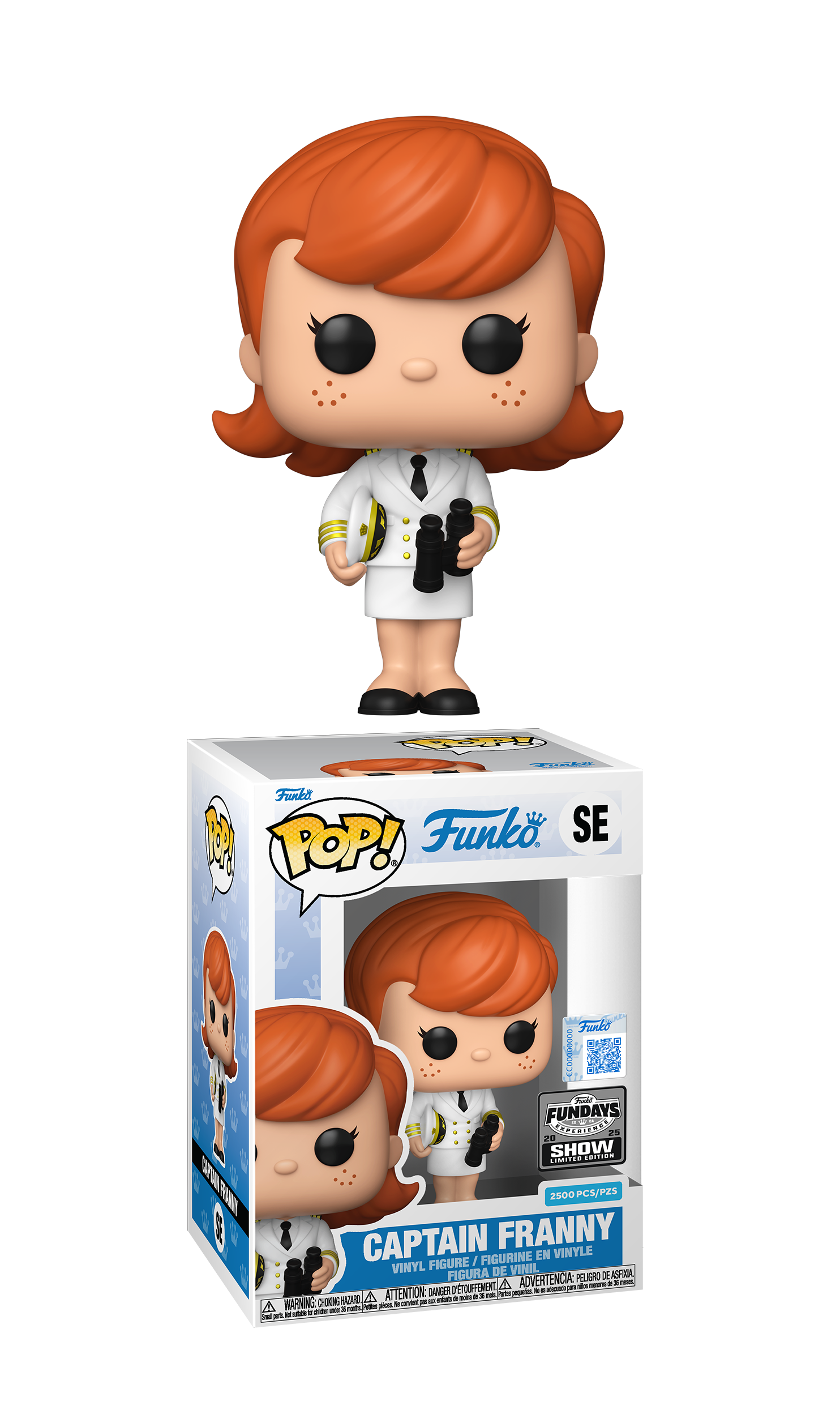 Funko Pop! Fundays Experience Show: Limited Edition - Captain Franny #SE, LE 2500 Pcs