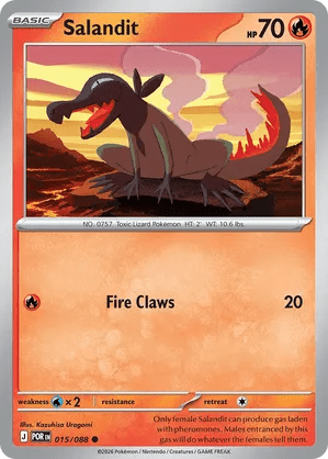 015/088 Salandit - Reverse Holo - Perfect Order by Poké Zen DXB on MYNTED