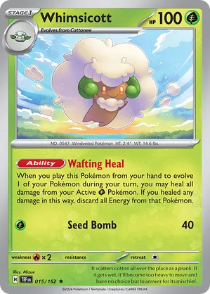 015/162 Whimsicott - Temporal Forces by Poké Zen DXB on MYNTED