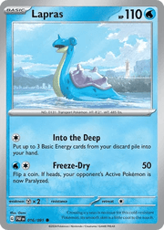 016/091 Lapras - Reverse Holo - Paldean Fates by Poké Zen DXB on MYNTED