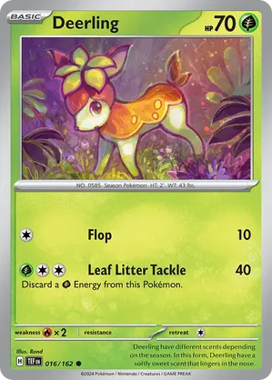 016/162 Deerling - Temporal Forces by Poké Zen DXB on MYNTED
