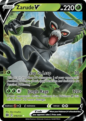 016/172 Zarude V - Brilliant Stars by Poké Zen DXB on MYNTED