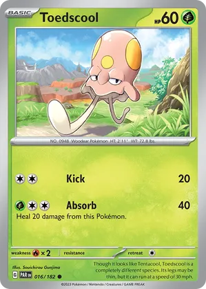 016/182 Toedscool - Paradox Rift by Poké Zen DXB on MYNTED
