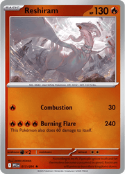 017/094 Reshiram - Reverse Holo - Phantasmal Flames by Poké Zen DXB on MYNTED