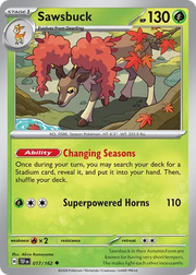 017/162 Sawsbuck - Temporal Forces by Poké Zen DXB on MYNTED
