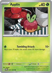 017/167 · Applin · Normal (TWM) by Dusk TCG on MYNTED