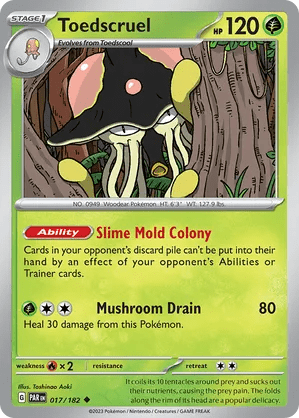 017/182 Toedscruel - Paradox Rift by Poké Zen DXB on MYNTED