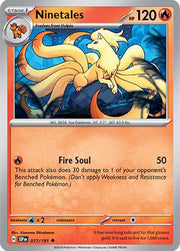 017/191 Ninetales Normal · Surging Sparks (SSP) by PokeMarsi on MYNTED