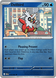 018/086 Delibird - Reverse Holo - Chaos Rising by Poké Zen DXB on MYNTED