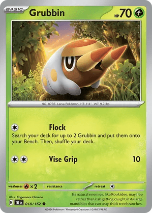 018/162 Grubbin - Temporal Forces by Poké Zen DXB on MYNTED