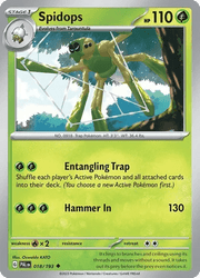 018/193 Spidops - Reverse Holo - Paldea Evolved by Poké Zen DXB on MYNTED