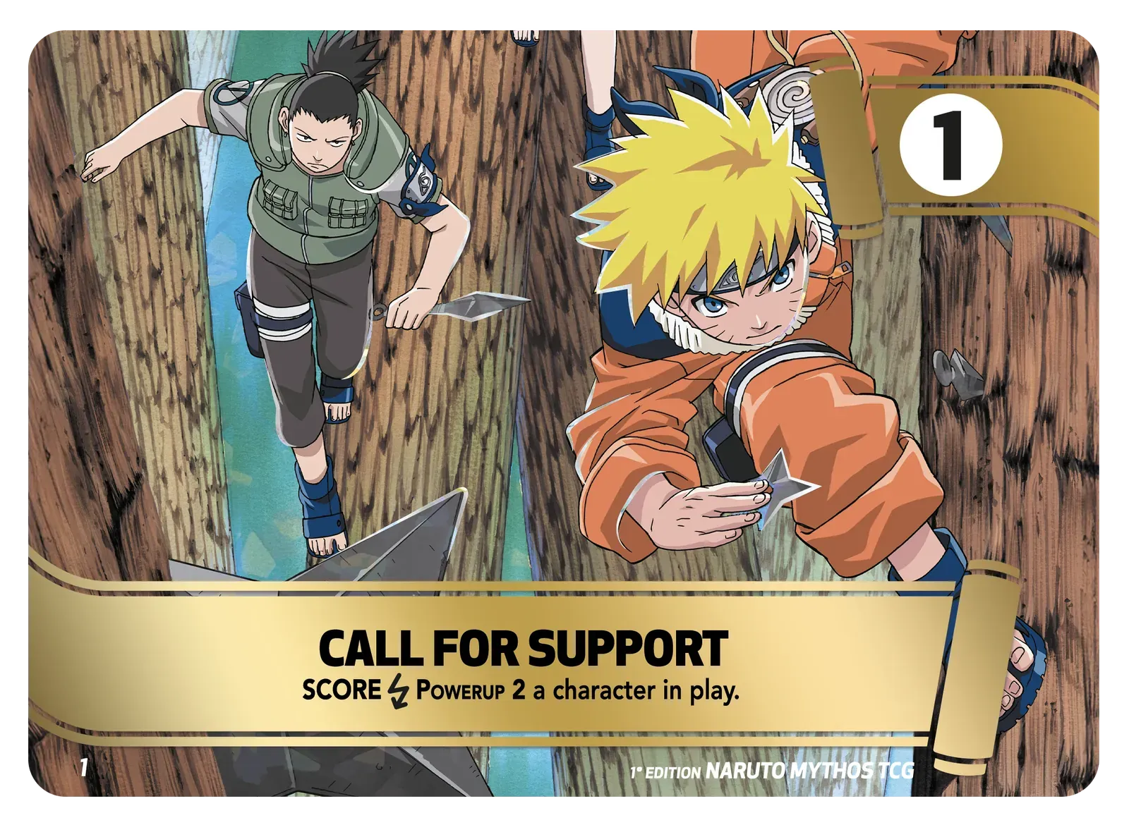 Mythos Naruto Konoha Shido 1st Edition : Call for Support MSS-01