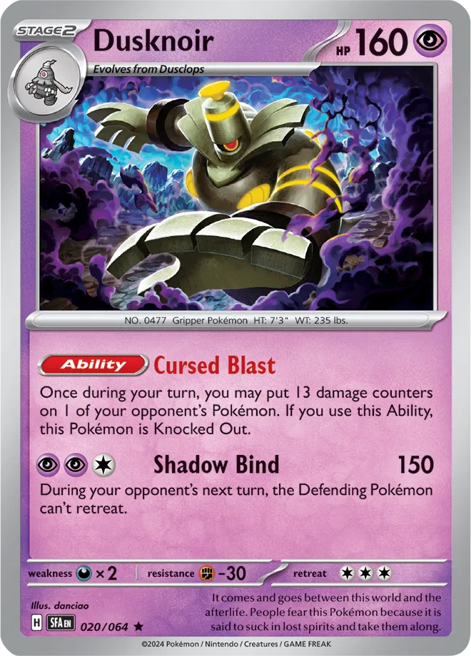020/064 Dusknoir - Shrouded Fable by Poké Zen DXB on MYNTED
