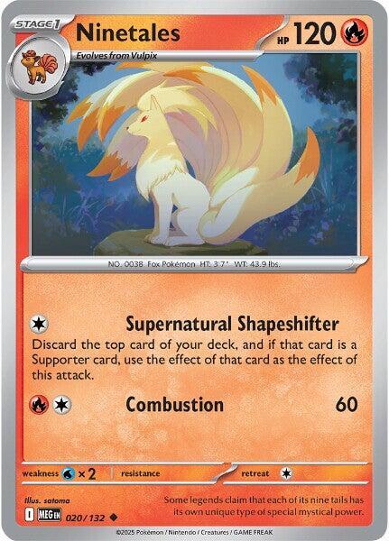 020/132 · Ninetales · Normal (MEG) by PokeMarsi on MYNTED