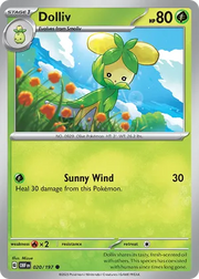 020/197 Dolliv - Reverse Holo - Obsidian Flames by Poké Zen DXB on MYNTED