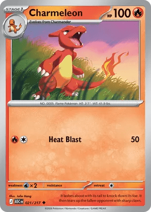 021/217 Charmeleon - Ascended Heroes by Poké Zen DXB on MYNTED