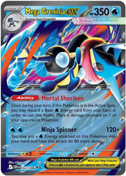 Mega Greninja ex - 022/086 - Chaos Rising (CRI) ME04