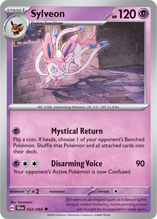 022/064 Sylveon - Shrouded Fable by Poké Zen DXB on MYNTED