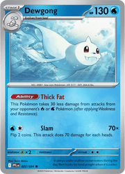 022/094 Dewgong - Reverse Holo - Phantasmal Flames by Poké Zen DXB on MYNTED