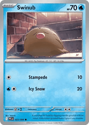 023/094 Swinub - Phantasmal Flames by Poké Zen DXB on MYNTED
