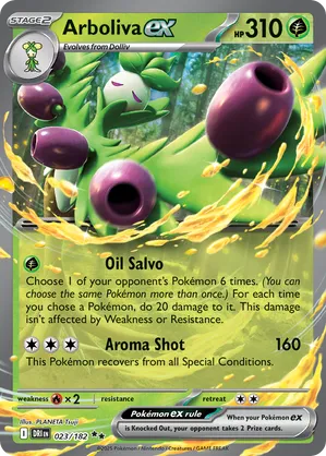 023/182 Arboliva ex - Destined Rivals by Poké Zen DXB on MYNTED