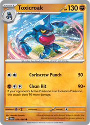 024/064 Toxicroak - Shrouded Fable by Poké Zen DXB on MYNTED