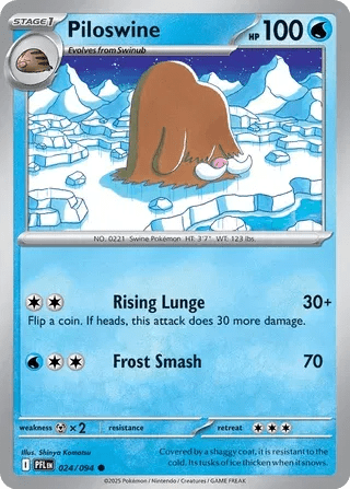 024/094 Piloswine - Phantasmal Flames by Poké Zen DXB on MYNTED