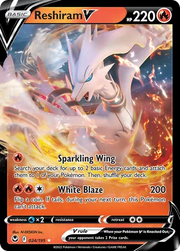 024/195 Reshiram V - Silver Tempest by Poké Zen DXB on MYNTED