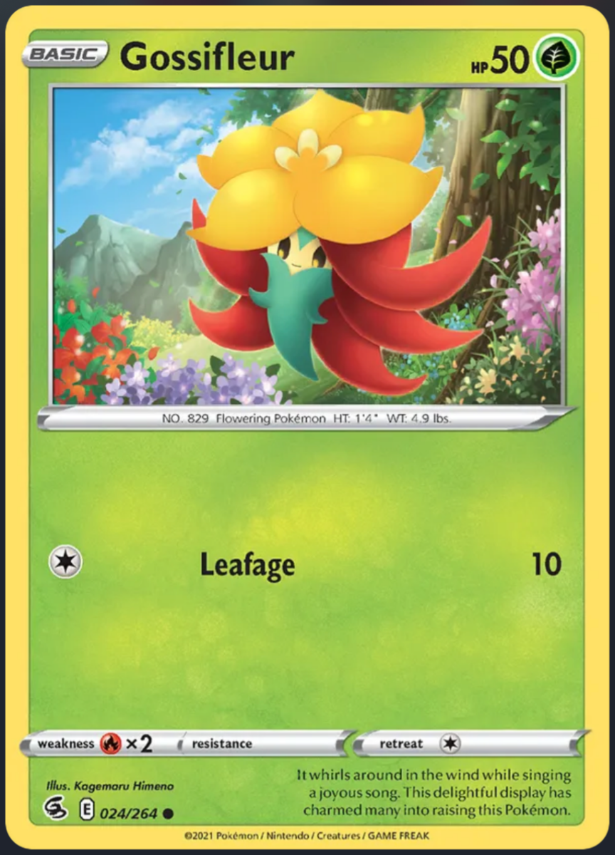 024/264 Gossifleur - Fusion Strike by Poké Zen DXB on MYNTED