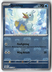 Ducklett - 025/086 (Master Ball Pattern) - SV: White Flare (WHT)