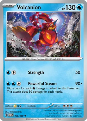 025/088 Volcanion - Perfect Order by Poké Zen DXB on MYNTED