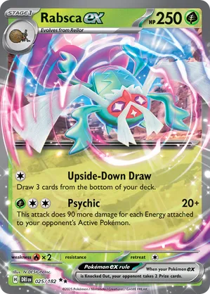 025/182 Rabsca ex - Destined Rivals by Poké Zen DXB on MYNTED