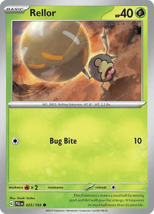 025/193 Rellor - Paldea Evolved by Poké Zen DXB on MYNTED