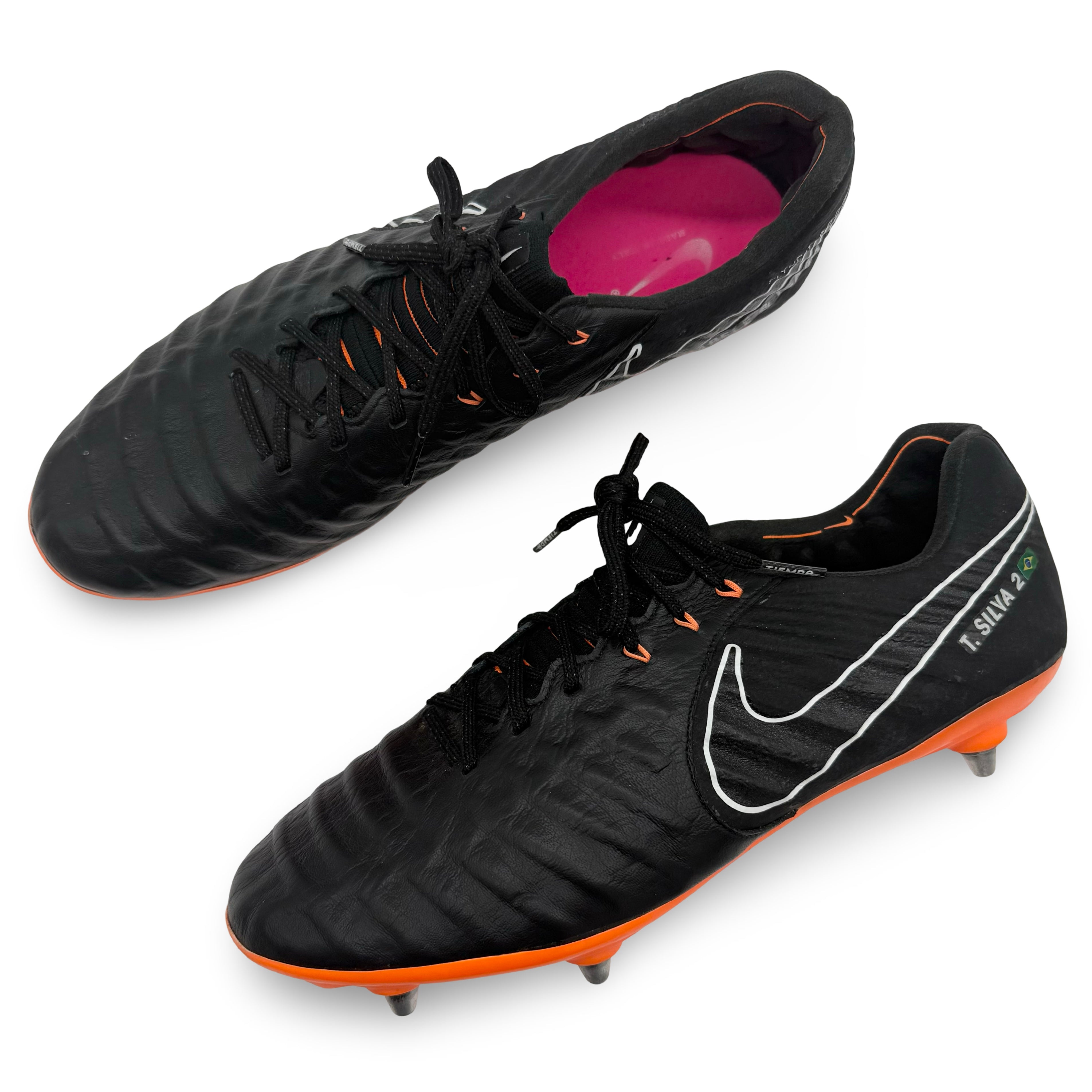 Thiago Silva | Match Worn | Photo-Matched | 1 Goal Scored | 2017/18 Domestic Quadruple Season | 2018 Coupe De France Final | 2018 Coupe De La Ligue Final | Nike Tiempo Legend VII Elite