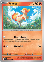 026/162 Ponyta - Temporal Forces by Poké Zen DXB on MYNTED