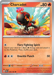 026/182 Charcadet - Paradox Rift by Poké Zen DXB on MYNTED