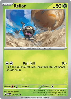 026/193 Rellor - Paldea Evolved by Poké Zen DXB on MYNTED