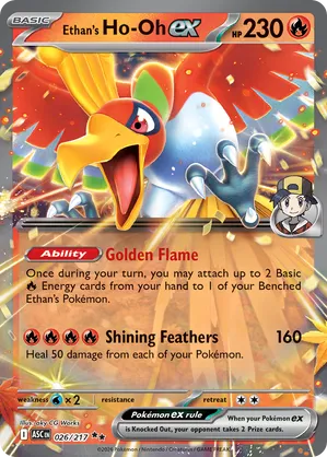 026/217 Ethan's Ho - Oh ex - Ascended Heroes by Poké Zen DXB on MYNTED