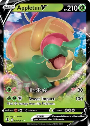 026/264 Appletun V - Fusion Strike by Poké Zen DXB on MYNTED