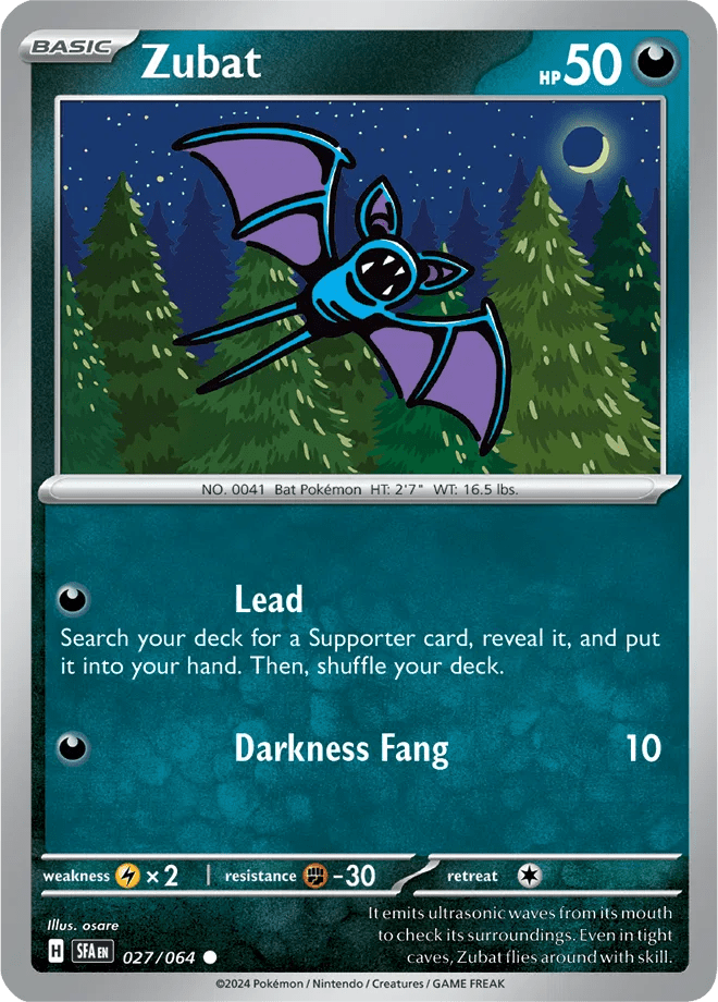 027/064 Zubat - Shrouded Fable by Poké Zen DXB on MYNTED