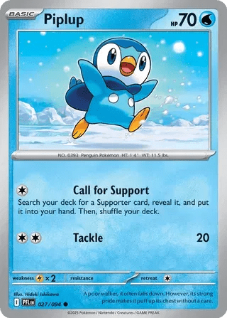 027/094 Piplup - Phantasmal Flames by Poké Zen DXB on MYNTED