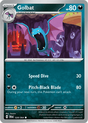 028/064 Golbat - Reverse Holo - Shrouded Fable by Poké Zen DXB on MYNTED