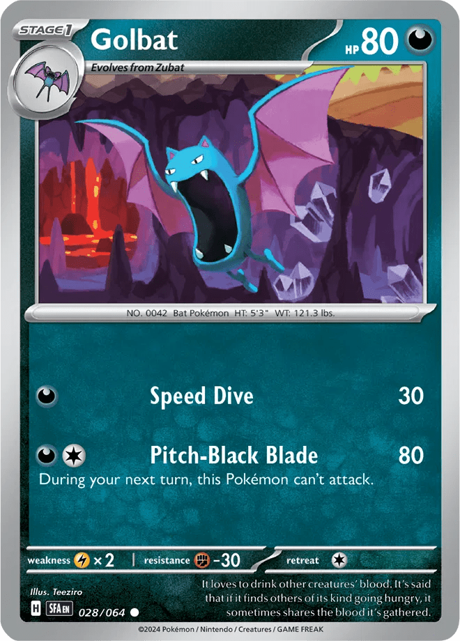 028/064 Golbat - Shrouded Fable by Poké Zen DXB on MYNTED
