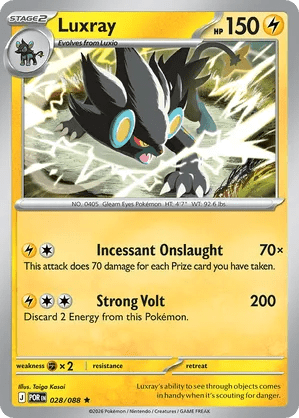 028/088 Luxray - Perfect Order by Poké Zen DXB on MYNTED
